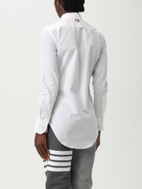 25FW 톰브라운 셔츠 FLL005E03113 100 White - THOM BROWNE