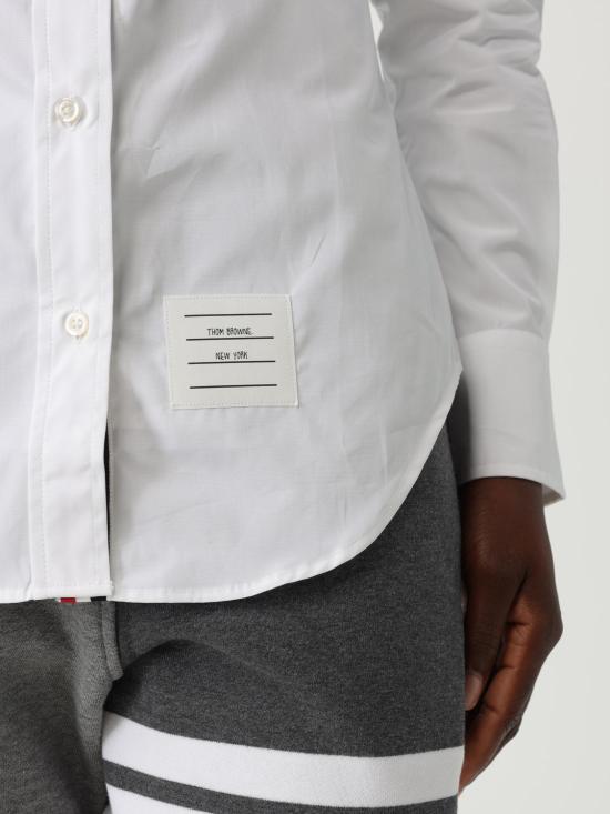 25FW 톰브라운 셔츠 FLL005E03113 100 White - THOM BROWNE