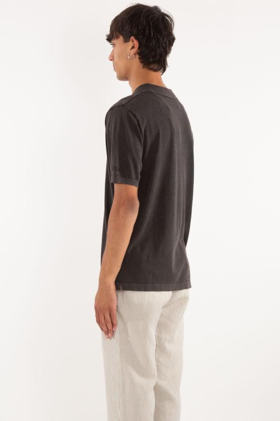 25SS 세인트바쓰 폴로 티셔츠 SLO0001 TEX0001 00 Black - MC2 SAINT BARTH