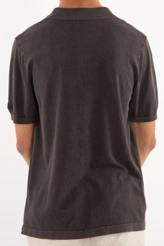 25SS 세인트바쓰 폴로 티셔츠 SLO0001 TEX0001 00 Black - MC2 SAINT BARTH