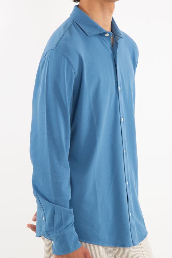 25SS 세인트바쓰 데님 셔츠 AMF0001 33 Blue - MC2 SAINT BARTH