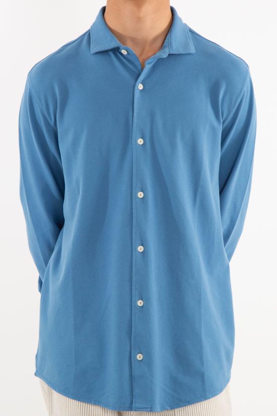 25SS 세인트바쓰 데님 셔츠 AMF0001 33 Blue - MC2 SAINT BARTH