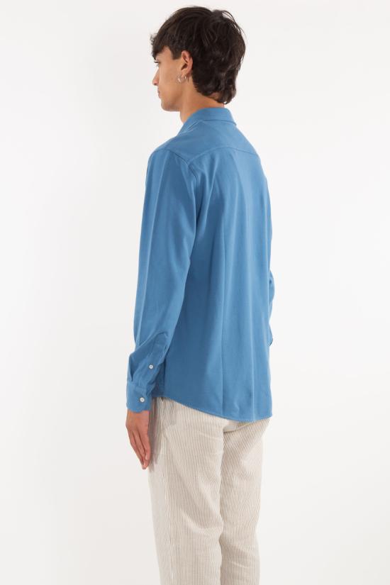 25SS 세인트바쓰 데님 셔츠 AMF0001 33 Blue - MC2 SAINT BARTH