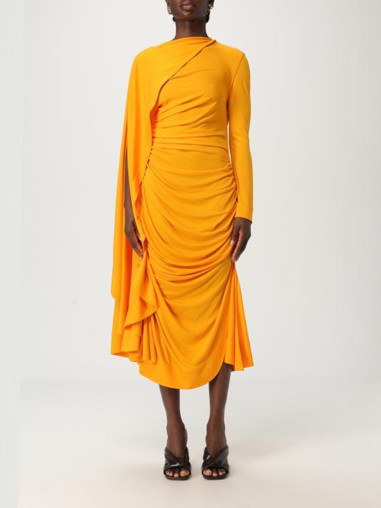 25SS 보테가베네타 미디 원피스 820988 V4N20 7274 Orange