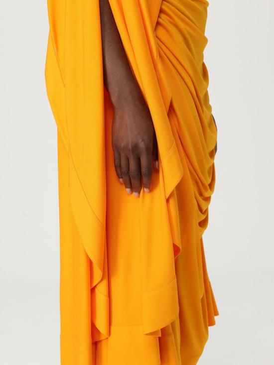 25SS 보테가베네타 미디 원피스 820988 V4N20 7274 Orange - BOTTEGA VENETA