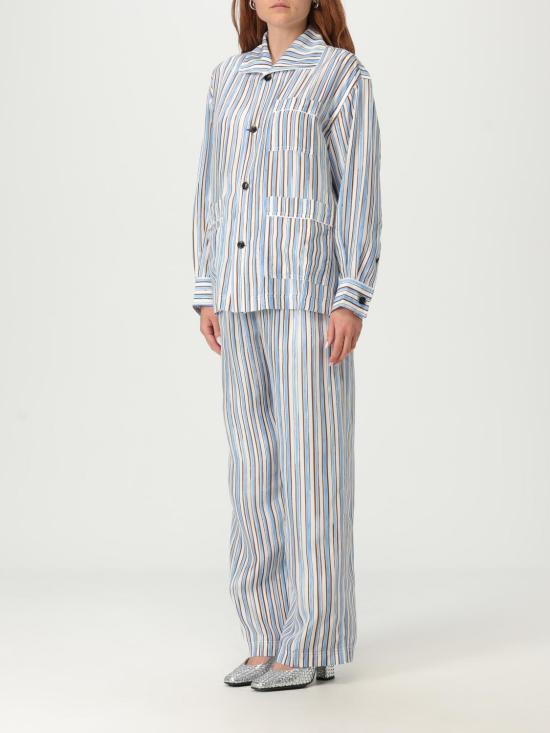 25SS 보테가베네타 수트 세트 817460V50D0 4240 Gnawed Blue - BOTTEGA VENETA