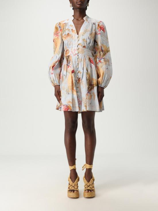 25FW 짐머만 롱 원피스 5147DSS253 LBPFL Multicolor