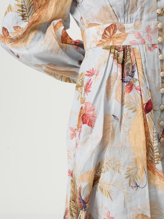 25FW 짐머만 롱 원피스 5147DSS253 LBPFL Multicolor - ZIMMERMANN