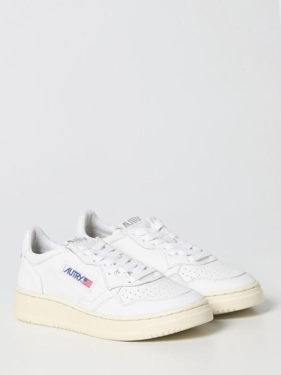 26SS 오트리 메달리스트 로우 스니커즈 AULWGG04 White - AUTRY