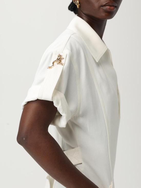 25SS 보테가베네타 미디 원피스 820007 V3OZ0 9071 White - BOTTEGA VENETA