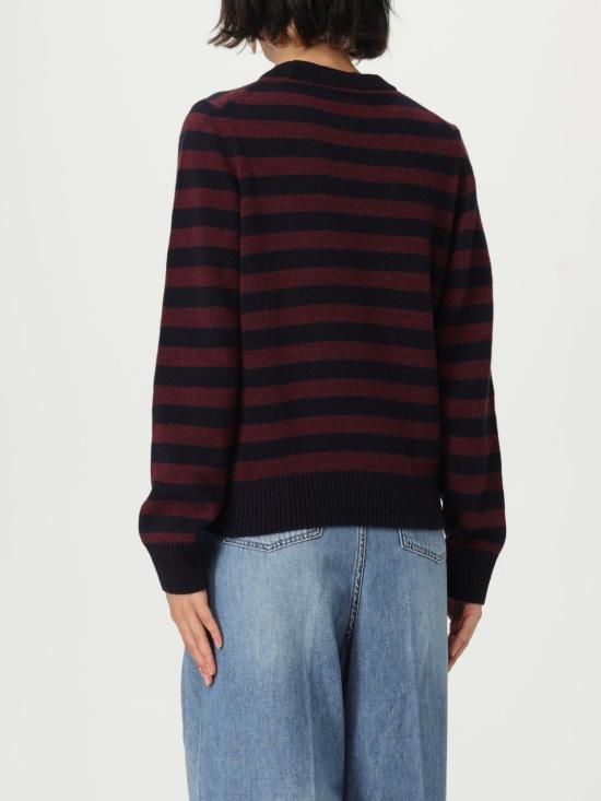 25FW 가니 스웨터 K2567 999 Striped - GANNI