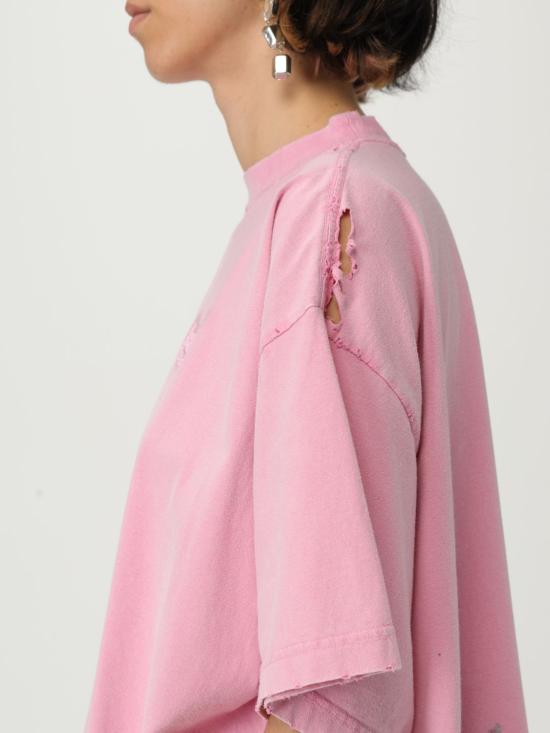 25SS 발렌시아가 반팔 티셔츠 783399TSVD5 2014 Pink - BALENCIAGA