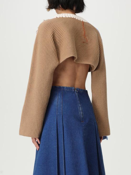 25FW 마르니 스웨터 GCMD0627Q0UFWH28 MXW36 Beige - MARNI