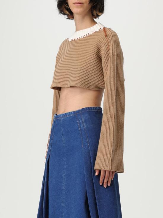 25FW 마르니 스웨터 GCMD0627Q0UFWH28 MXW36 Beige - MARNI