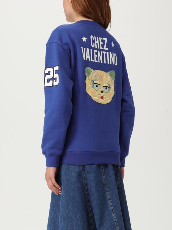 25FW 발렌티노 가라바니 스웨터 7B3MF24V9KY AF9 Blue - VALENTINO GARAVANI