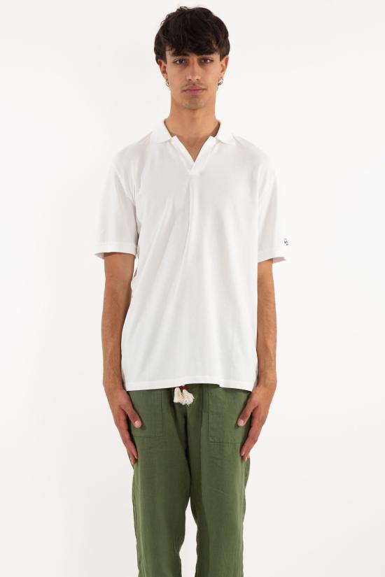 25SS 세인트바쓰 폴로 티셔츠 CHS0001 01N White