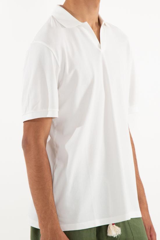 25SS 세인트바쓰 폴로 티셔츠 CHS0001 01N White - MC2 SAINT BARTH