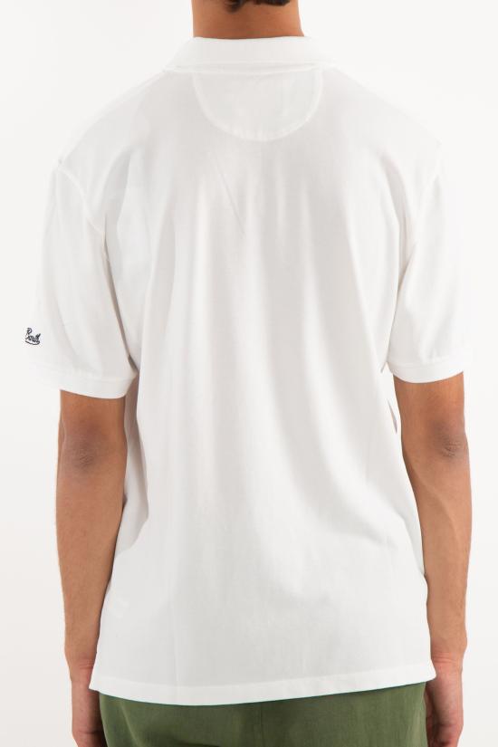 25SS 세인트바쓰 폴로 티셔츠 CHS0001 01N White - MC2 SAINT BARTH