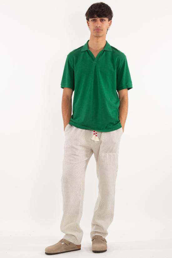 25SS 세인트바쓰 폴로 티셔츠 CHS0001 51 Green - MC2 SAINT BARTH