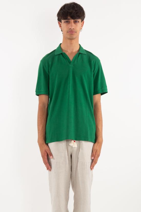 25SS 세인트바쓰 폴로 티셔츠 CHS0001 51 Green