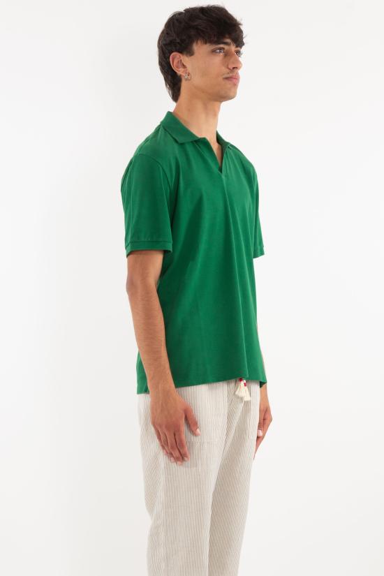 25SS 세인트바쓰 폴로 티셔츠 CHS0001 51 Green - MC2 SAINT BARTH