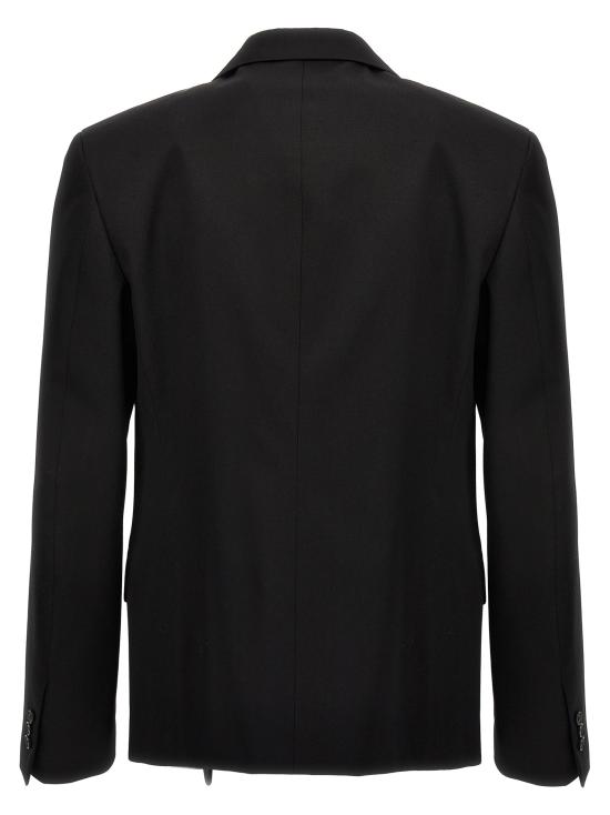  오프화이트 수트 자켓 OMEN063F23FAB00110101010 - OFF WHITE