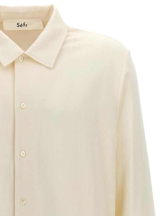 24FW 세퍼 긴팔 셔츠 SS24SENSEOFFWHITECREPE - SEFR