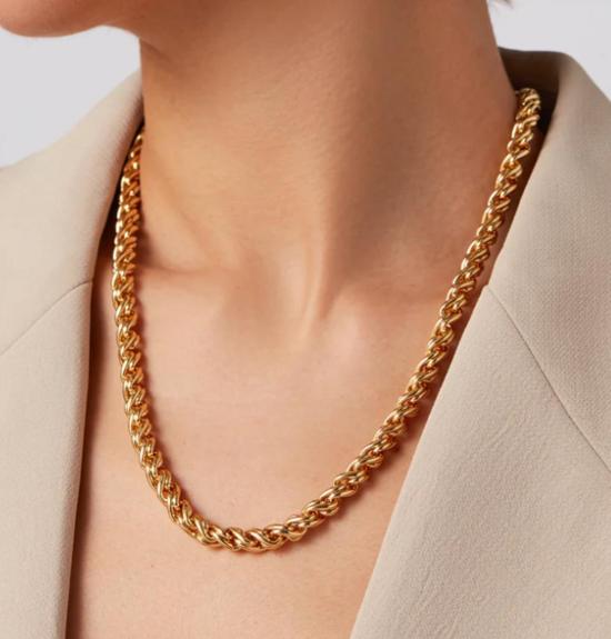  제니 버드 목걸이/팬던트 리조 네크리스 하이 폴리쉬 골드 - JENNY BIRD