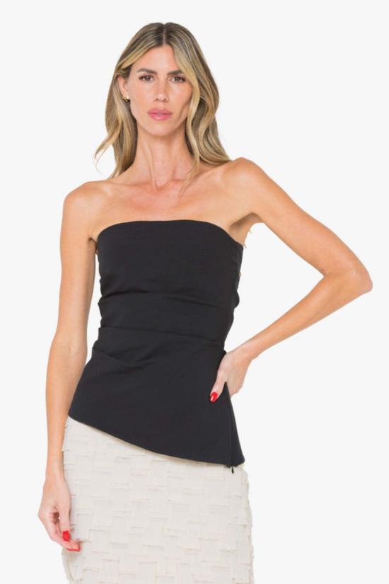  제이비큐 민소매 티셔츠 JBQ 로이스 탑 블랙