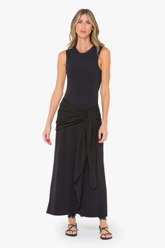  제이비큐 롱 원피스 JBQ 로리 드레스 블랙