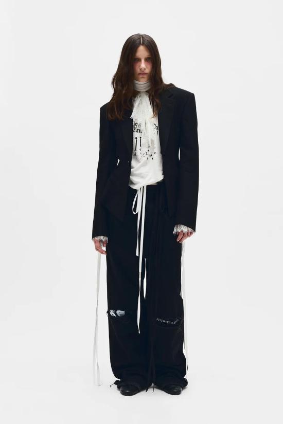 25SS 앤 드뮐미스터 가죽소품 B0012891FA617 002 NATURAL WHITE - ANN DEMEULEMEESTER