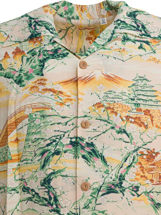 25FW 선서프 반팔 셔츠 SS39422155 Yellow - SUN SURF