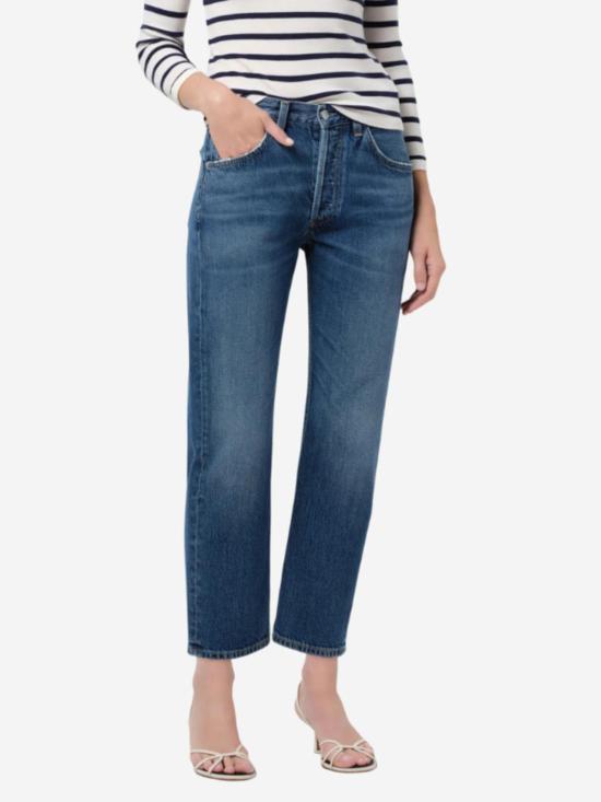  시티즌 오브 휴머니티 데님 팬츠 시티즌스 오브 휴머니티 윈슬로 로우 라이즈 보이프렌드 진 - CITIZEN OF HUMANITY