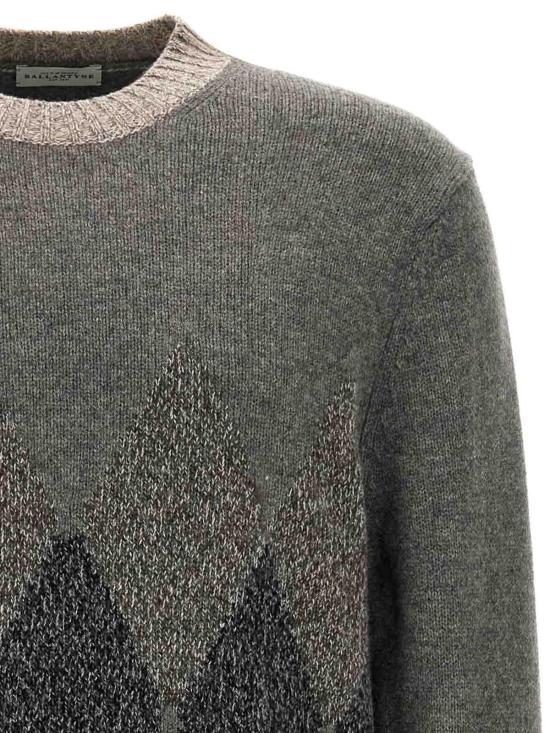  발렌타인 스웨터 B2P2125WI0195070 Grey - BALLANTYNE