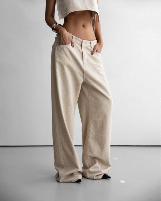  더 엔케이씨 스토어 스트레이트 팬츠 Nkc Store 발리 리넨 팬츠 - The NKC Store