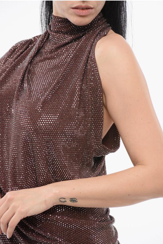  알렉산드레 보티에 숏 원피스 241DR2055BBLACKCHERRYRED Burgundy - ALEXANDRE VAUTHIER