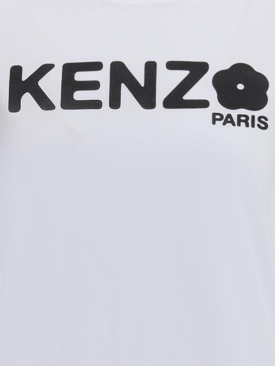 25FW 겐조 반팔 티셔츠 FF52TS1574SO 01 WHITE - KENZO