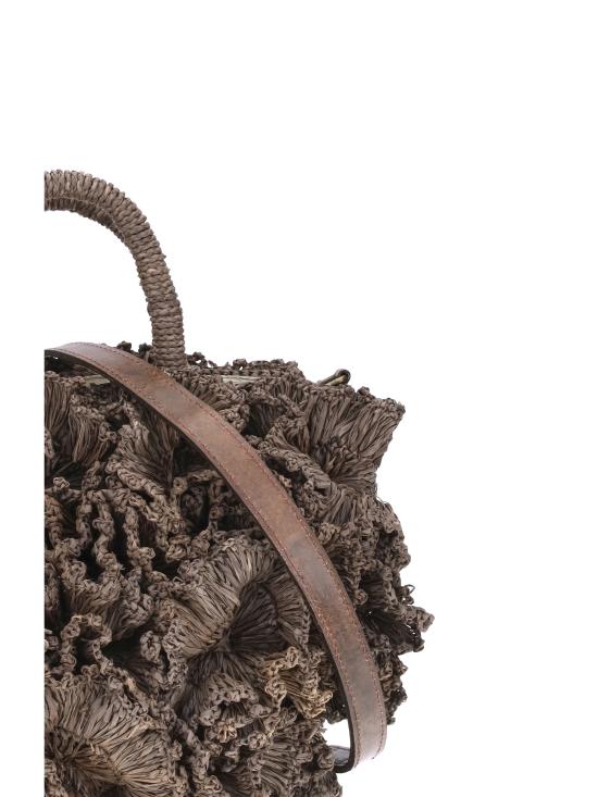 26SS 이벨리브 토트백 CORAL DARKTEA BROWN - IBELIV