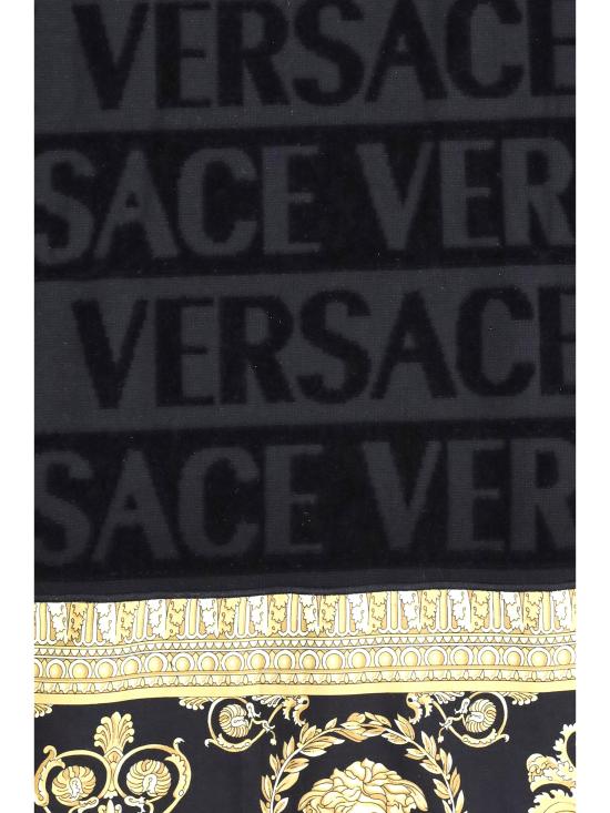 25FW 베르사체 라운지 웨어 ZSET5TO01ZCOSP052 Z4800 BLACK - VERSACE