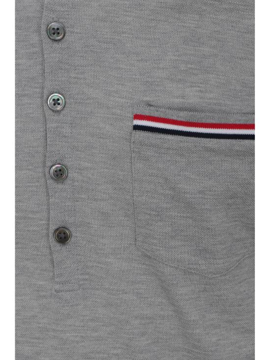 26SS 톰브라운 폴로 티셔츠 MJP022A01455 055 GREY - THOM BROWNE