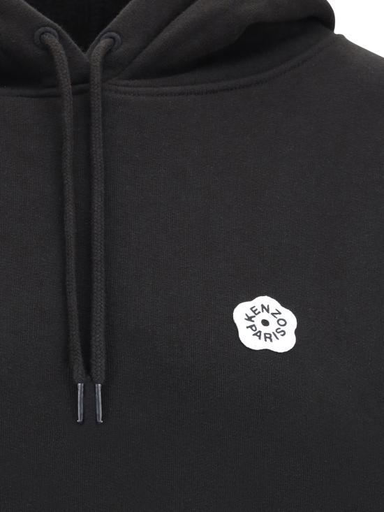 25FW 겐조 후드 티셔츠 FF62HO4534MB 99J BLACK - KENZO