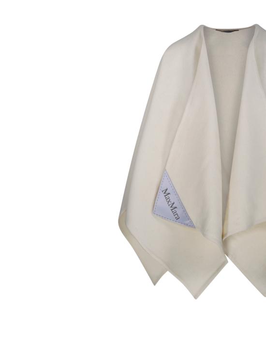 25FW 막스마라 케이프 2524546081600 001 BIANCO OTTICO - MAX MARA