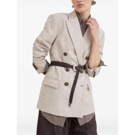 25FW 브루넬로 쿠치넬리 수트 자켓 MB1627054 C012 NEUTRALS - BRUNELLO CUCINELLI