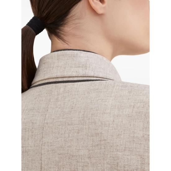 25FW 브루넬로 쿠치넬리 수트 자켓 MB1627054 C012 NEUTRALS - BRUNELLO CUCINELLI