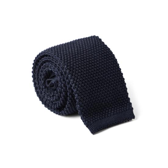 25FW 브루넬로 쿠치넬리 넥타이 MM8880018 C9670 BLUE - BRUNELLO CUCINELLI