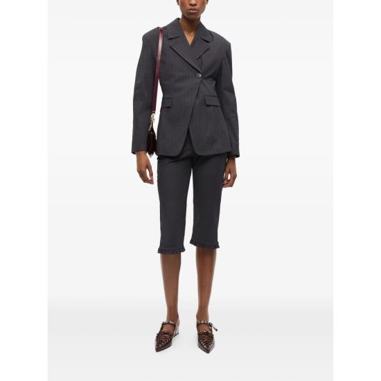 25FW 가니 수트 자켓 W0578 252 BLACK RED - GANNI