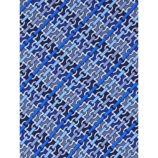 25FW 살바토레 페라가모 넥타이 351298 0786572 MARIN BLUE - SALVATORE FERRAGAMO