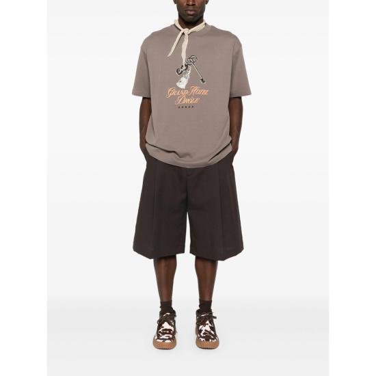 25FW 드롤드무슈 탑 H TS261 CO0002 TAUPE GREY - DROLE DE MONSIEUR