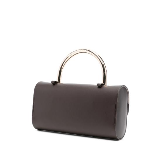 25FW 살세 토트백 S197PITMET MED CHOCO BROWN - SALCE