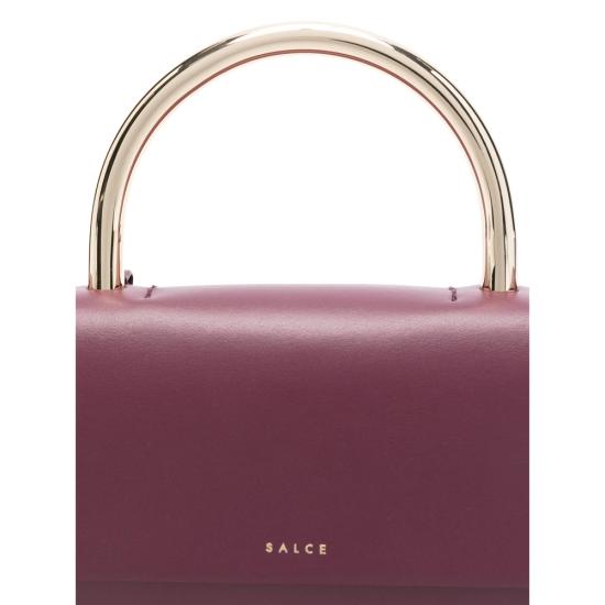 25FW 살세 토트백 S197PITMET MED BURG RED - SALCE
